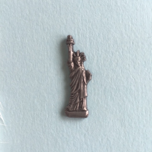 Statue of Liberty pin brooch tie pin silver - Picture 1 of 8
